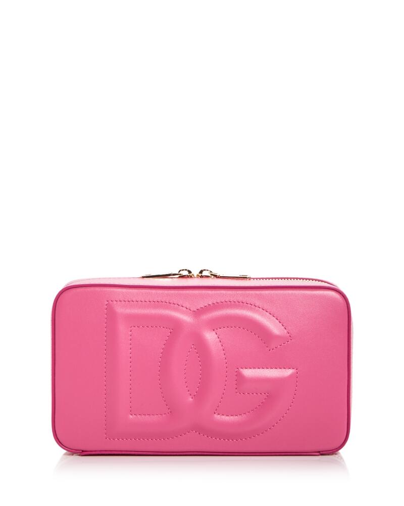 Dolce & Gabbana Leather Logo Crossbody Cover