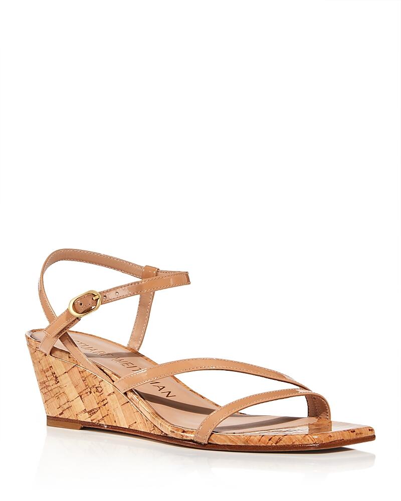 Stuart Weitzman Women's Oasis 50 Wedge Sandals Cover