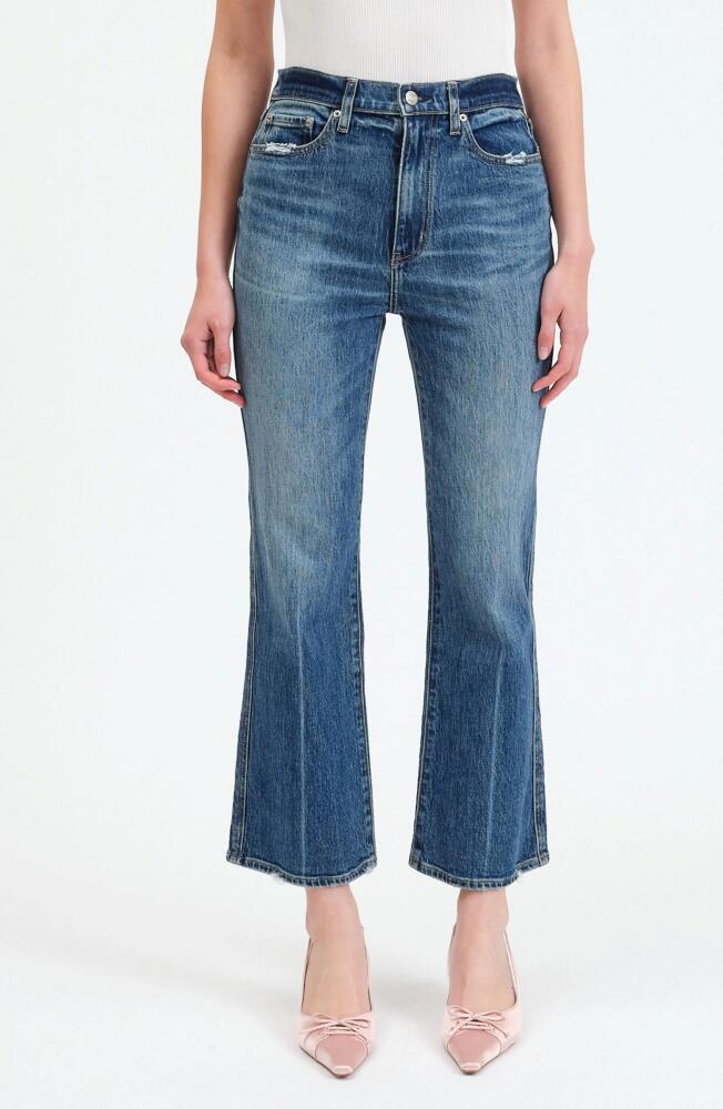 DAZE Soho High Waist Ankle Flare Jeans in Rush Hour Cover