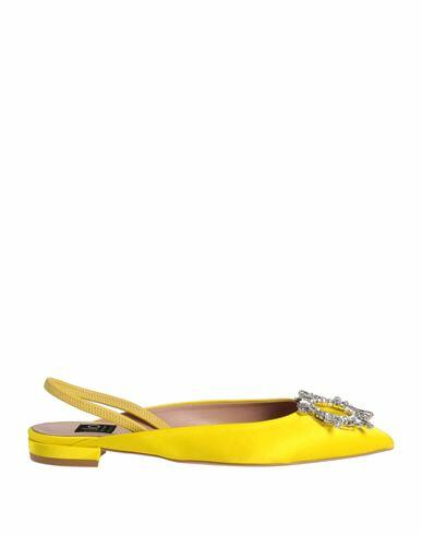 Islo Isabella Lorusso Woman Ballet flats Yellow Textile fibers Cover