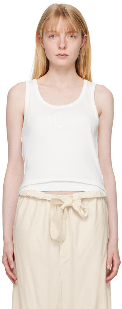 Ludovic de Saint Sernin White Neo Tank Top Cover