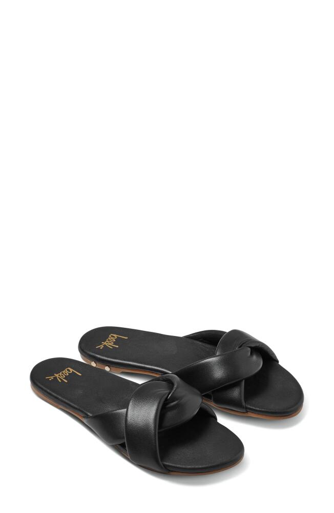 Beek Twistybird Slide Sandal in Black Cover