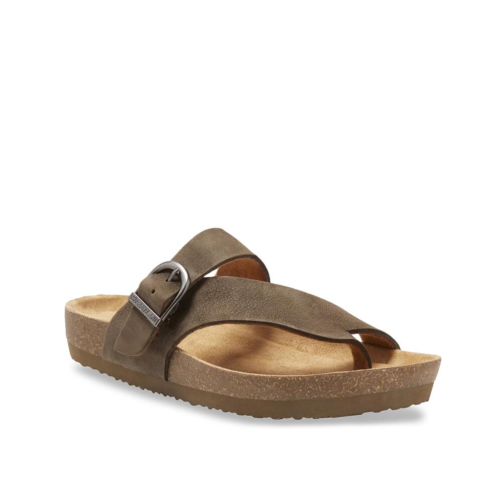 Eastland Shauna Slide Sandal | Women's | Khaki Nubuck Cover