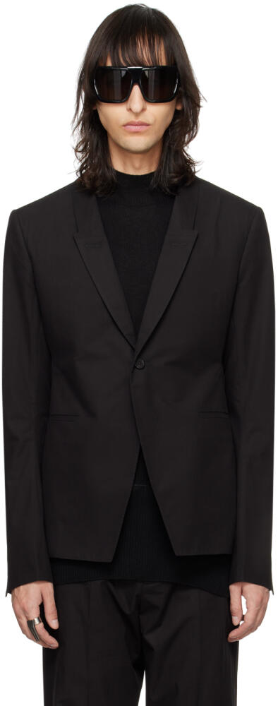 Rick Owens Black 73CMS Soft Blazer Cover