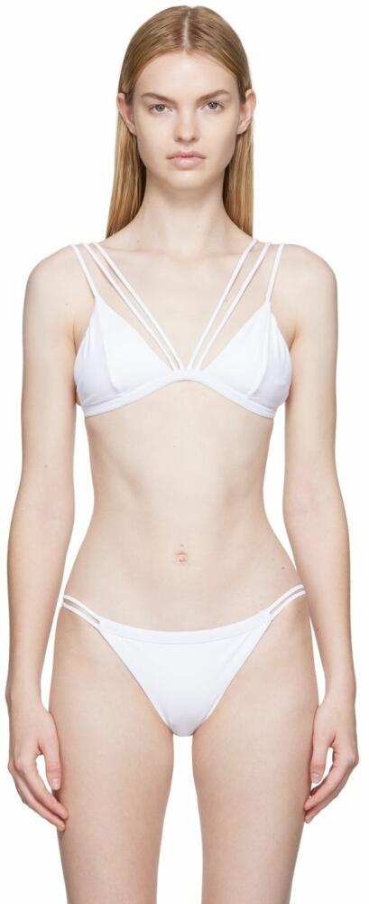 Agent Provocateur White Marina Bikini Cover