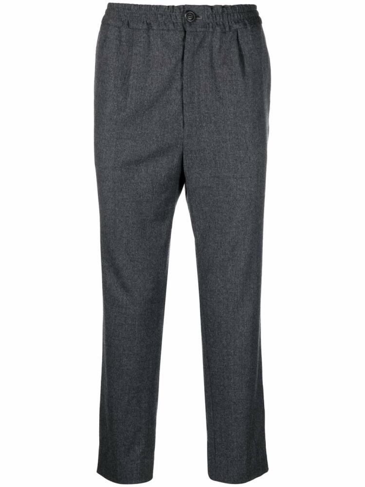 AMI Paris tailored straight-leg trousers - Grey Cover