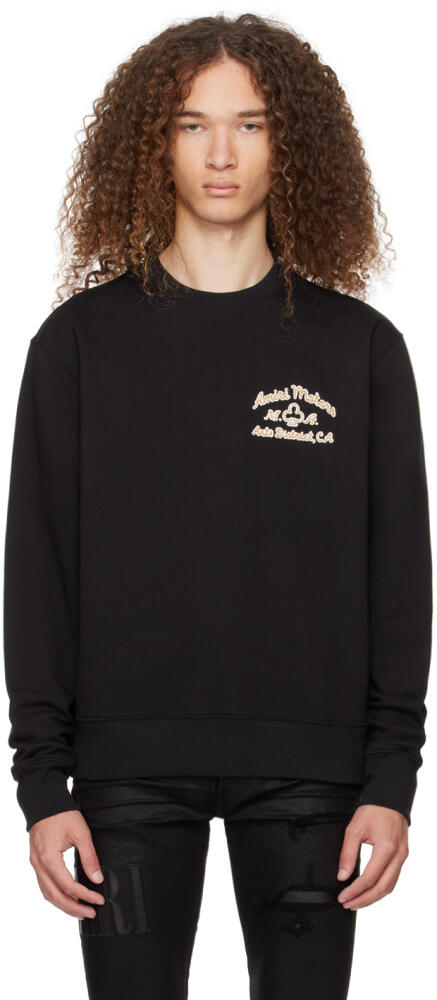 AMIRI Black Motors Sweatshirt Cover