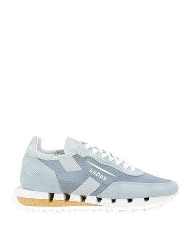 Ghōud Venice Woman Sneakers Slate blue Leather, Textile fibers Cover