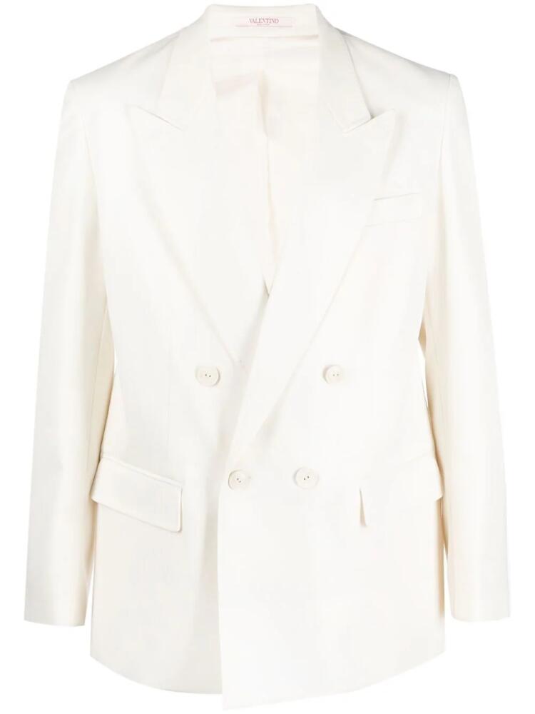 Valentino Garavani double-breasted blazer - Neutrals Cover