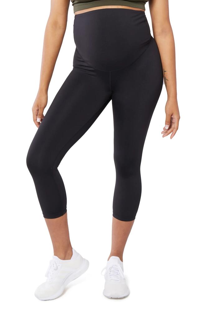 Ingrid & Isabel The Capri Maternity Leggings in Black Cover