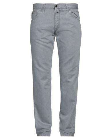 Barbour Man Pants Grey Lyocell, Cotton Cover