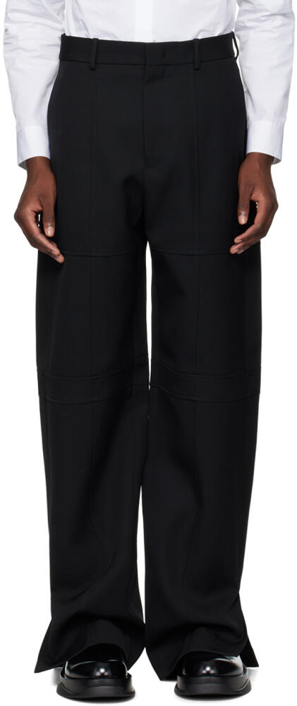 Jil Sander Black Wool Trousers Cover