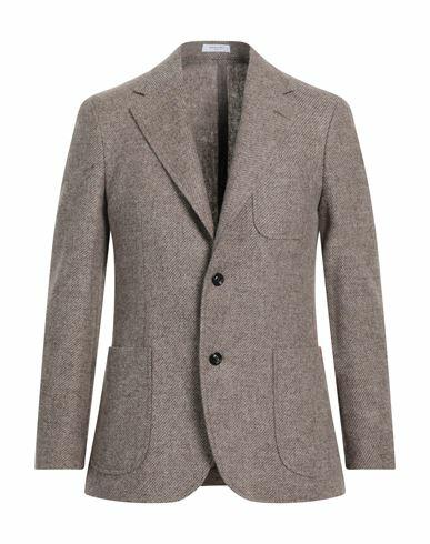 Boglioli Man Blazer Sand Wool Cover