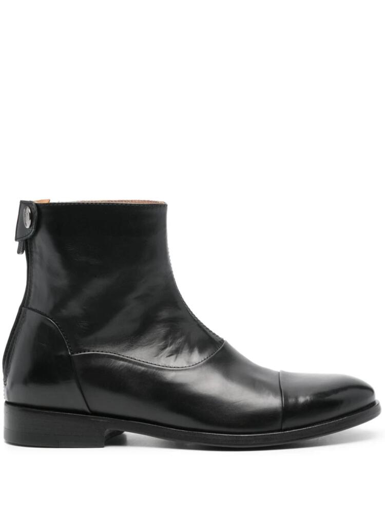 Alberto Fasciani Gill 70009 leather ankle boots - Black Cover