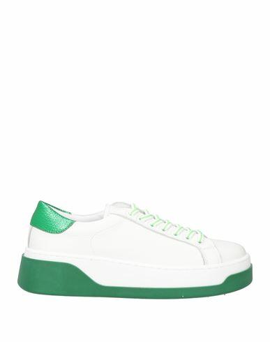 Lemaré Woman Sneakers White Soft Leather Cover