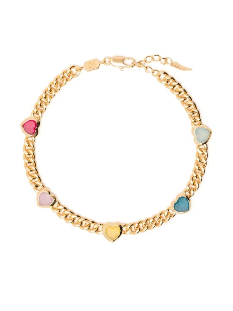 Missoma gemstone chain bracelet - Gold Cover