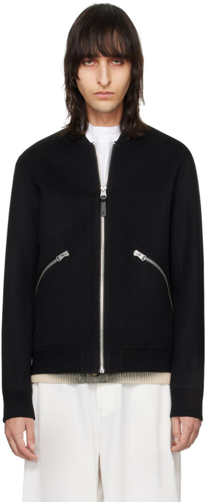 MACKAGE Black Ramone Bomber Jacket Cover