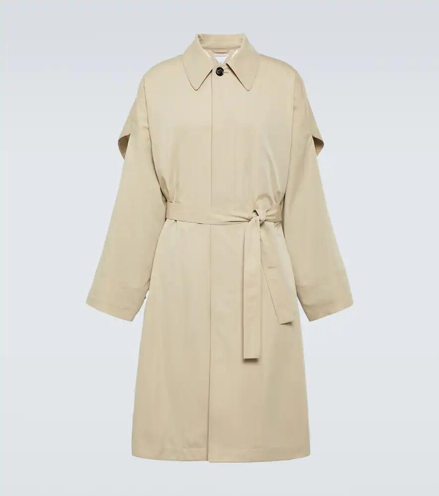 Bottega Veneta Cotton and silk trench coat Cover