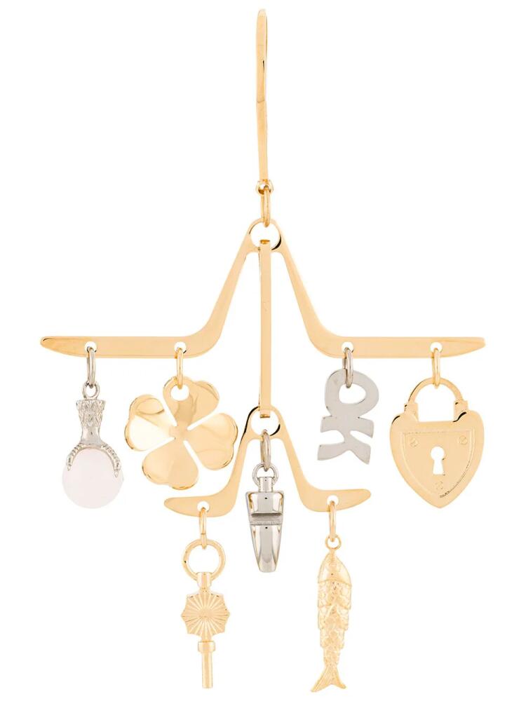 Lanvin charm chandelier earrings - Gold Cover