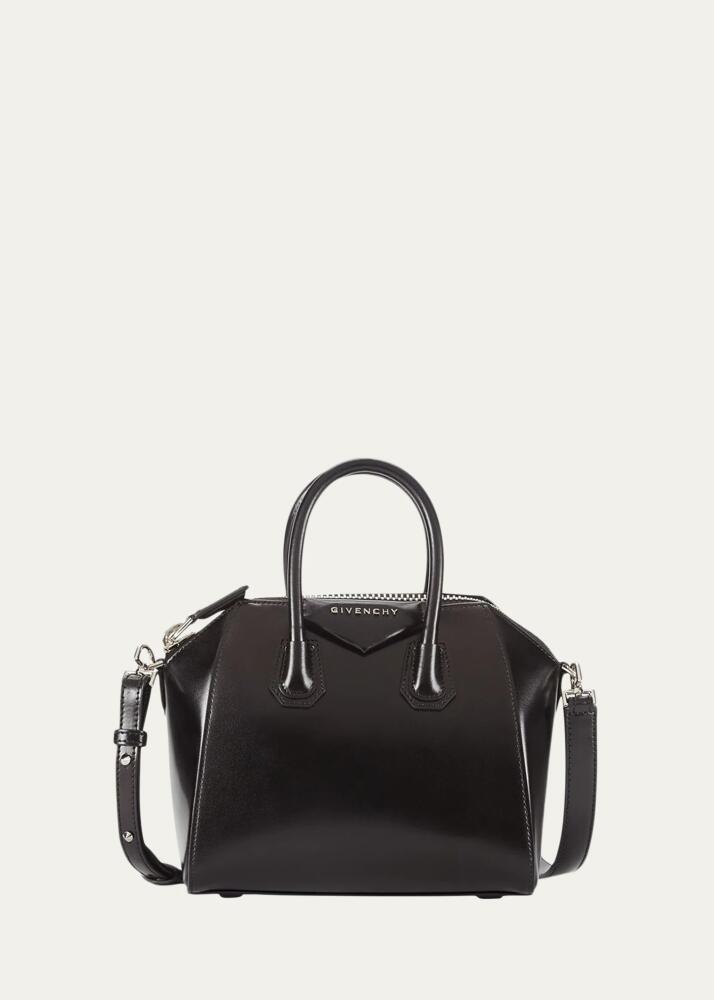 Givenchy Antigona Mini Top Handle Bag in Box Leather Cover