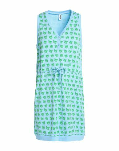 Moschino Woman Cover-up Sky blue Cotton, Elastane Cover