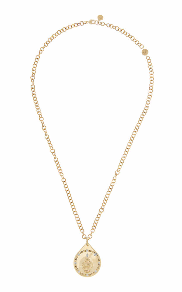 Harakh - Drops of Joy 18K Yellow Gold Diamond Pendant Necklace - Gold - Gifts For Her Cover