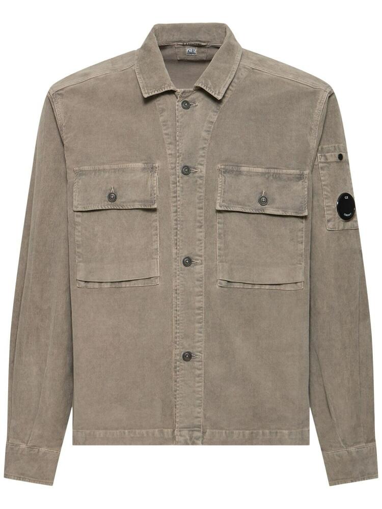 C.P. COMPANY Corduroy Utility Overshirt Cover