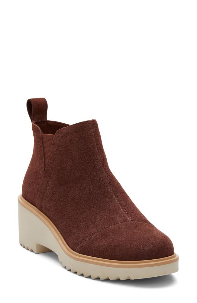 TOMS Maude Bootie in Dark Brown Cover